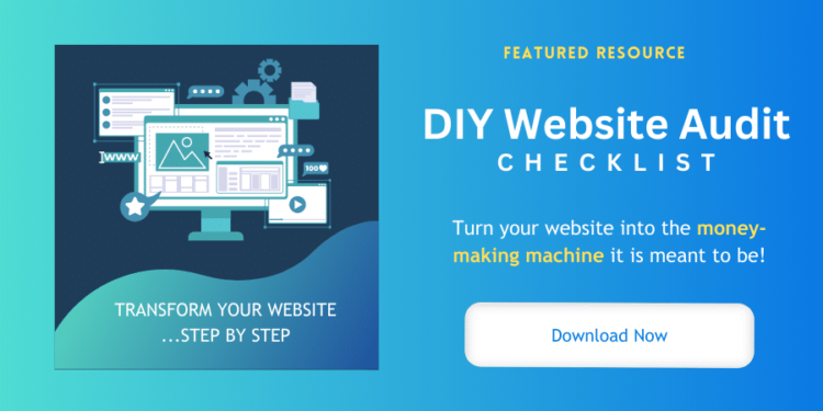 DIY Website Audit Checklist CTA